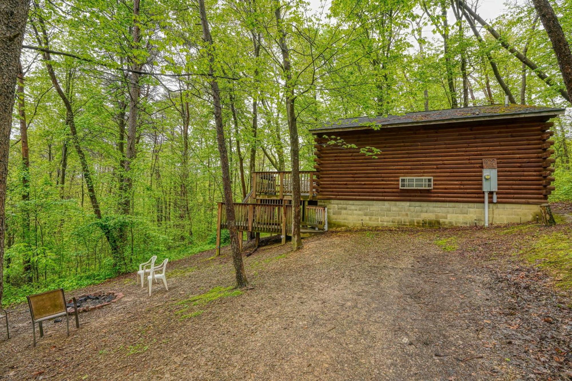 Blue Rose Cabins - Pine Ridge Cabin Logan Luaran gambar